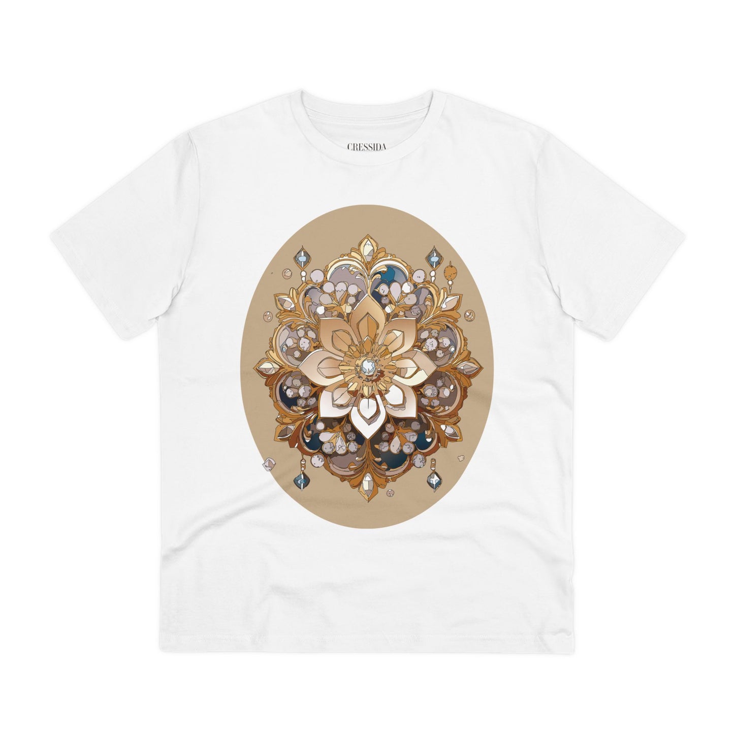 Organic T-shirt with Flower