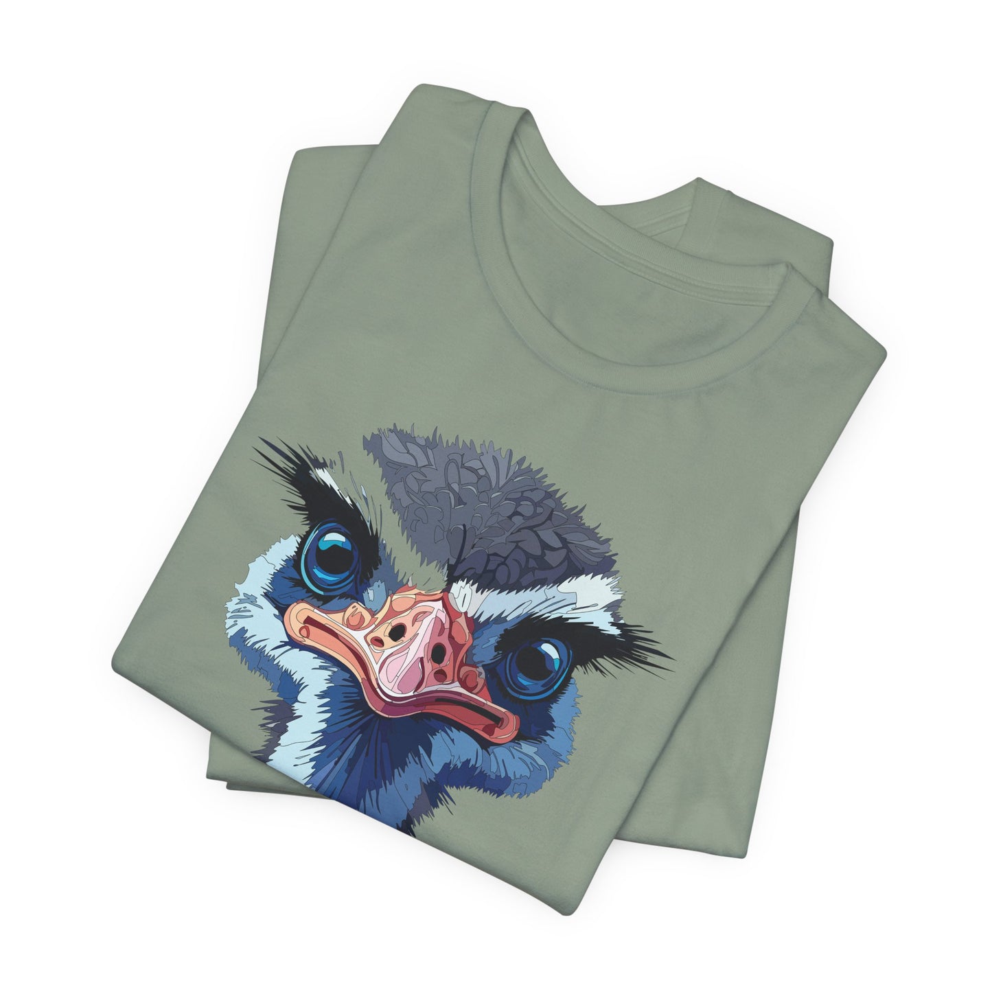 Unisex Animal Shirt, Tee Shirt with Animals, Art Design Tee Shirt, Wild Animals Shirt