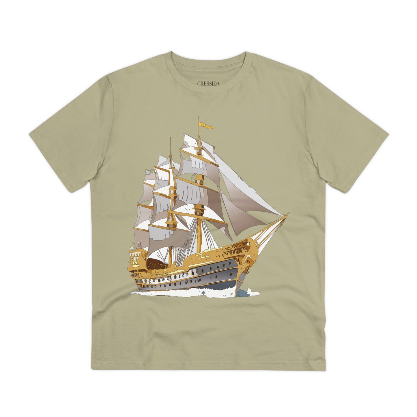 Organic T-shirt with Ship