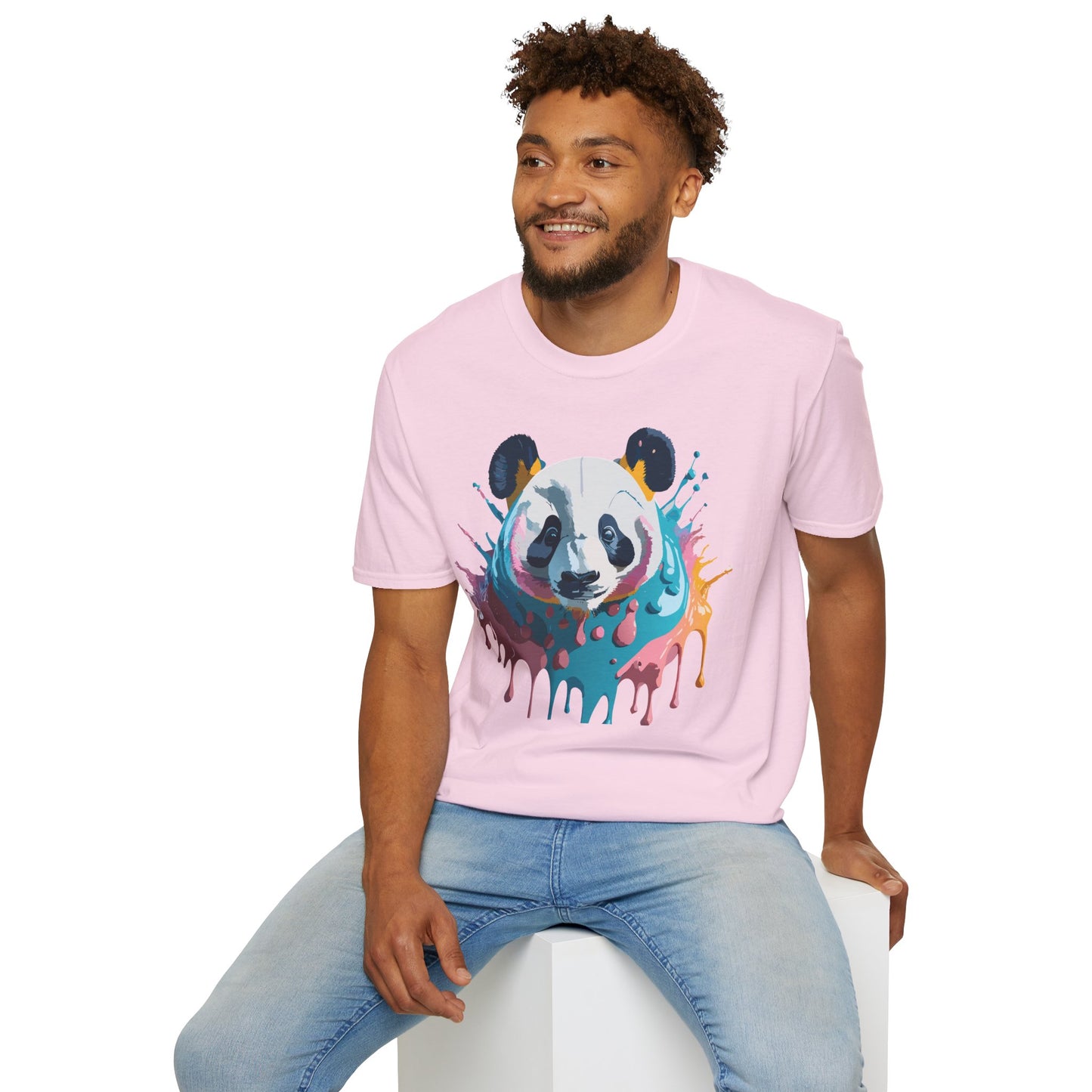 Panda Shirt, T Shirt with Panda, Animal Shirt, Tee Shirt with Animals