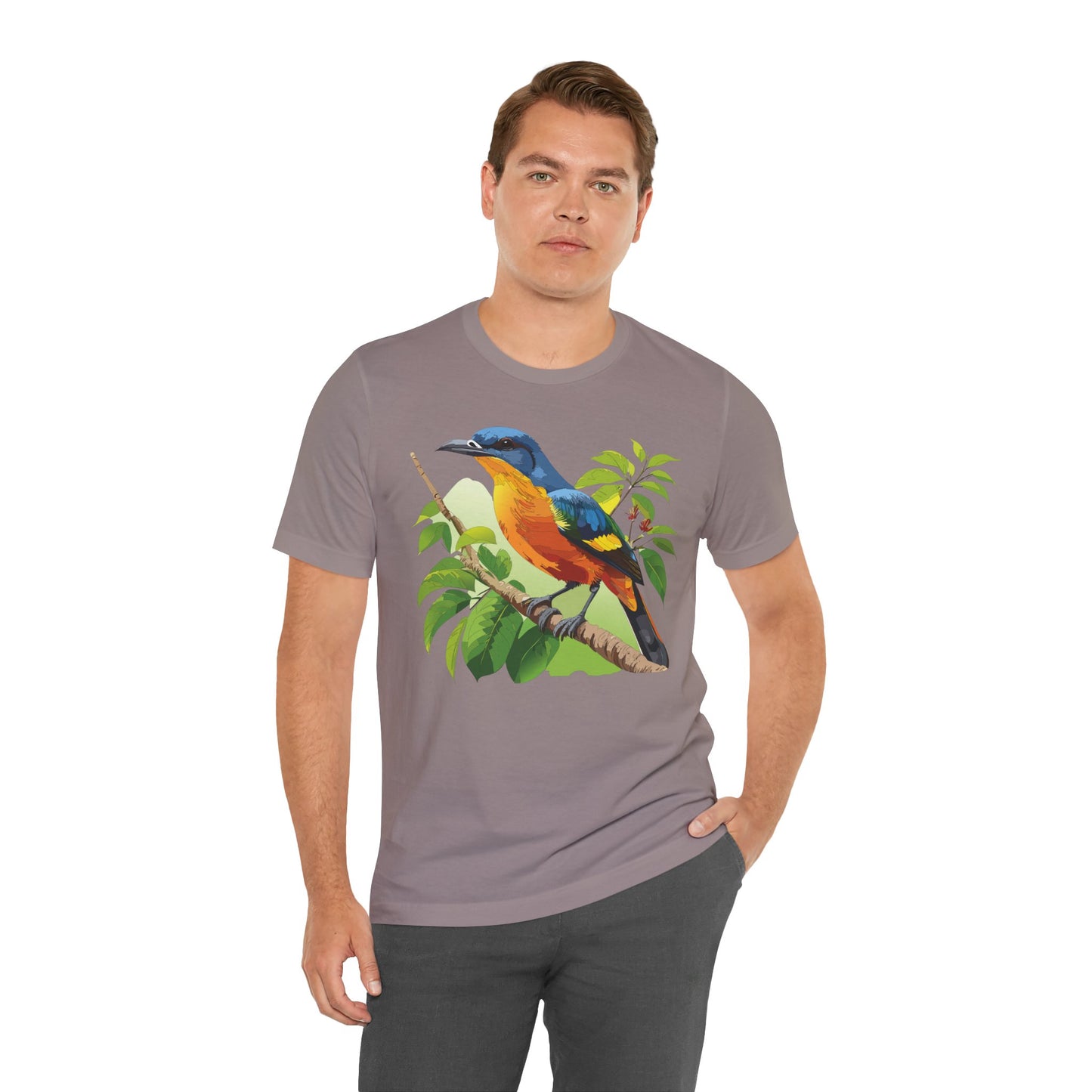 Unisex Animal Shirt, Tee Shirt with Animals, Art Design Tee Shirt, Wild Animals Shirt
