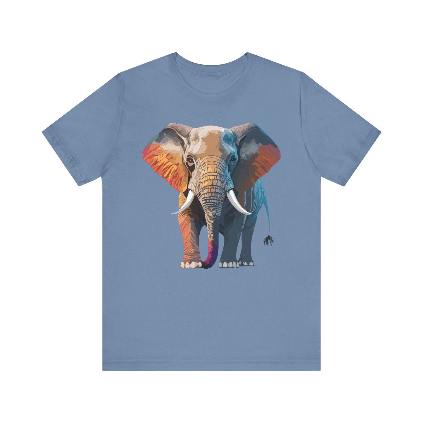 Unisex Animal Shirt, Tee Shirt with Animals, Art Design Tee Shirt, Wild Animals Shirt
