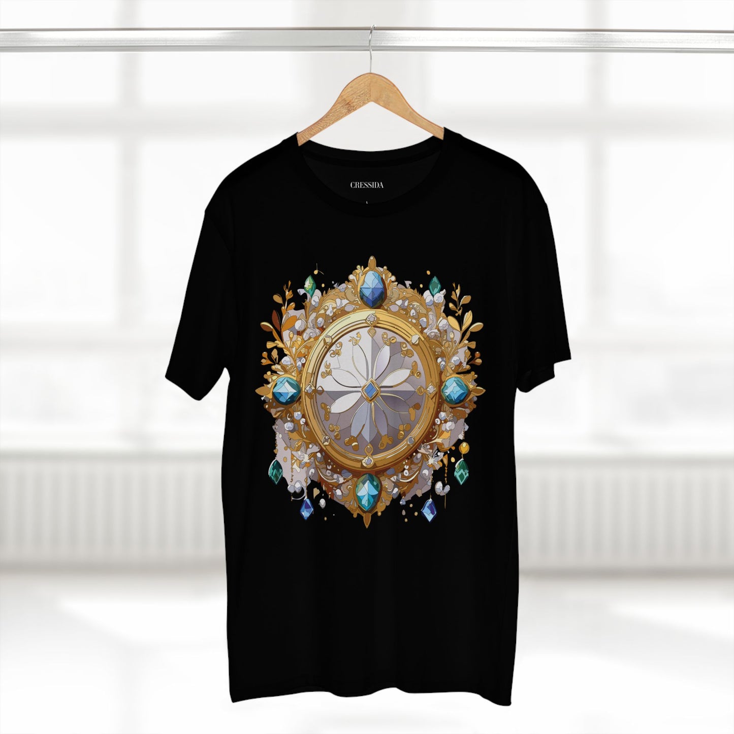 Medallion Shirt, Shirt with Medallion, Tee Shirt with Medal