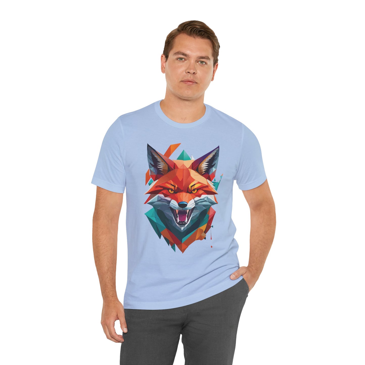 Unisex Animal Shirt, Tee Shirt with Animals, Art Design Tee Shirt, Wild Animals Shirt