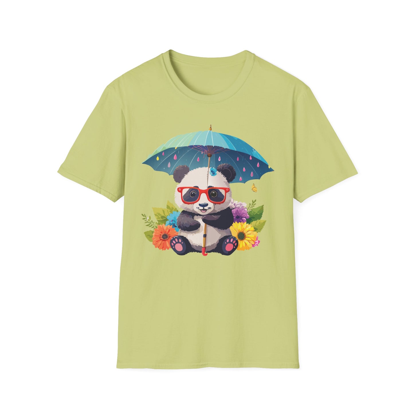 Panda Shirt, T Shirt with Panda, Animal Shirt, Tee Shirt with Animals