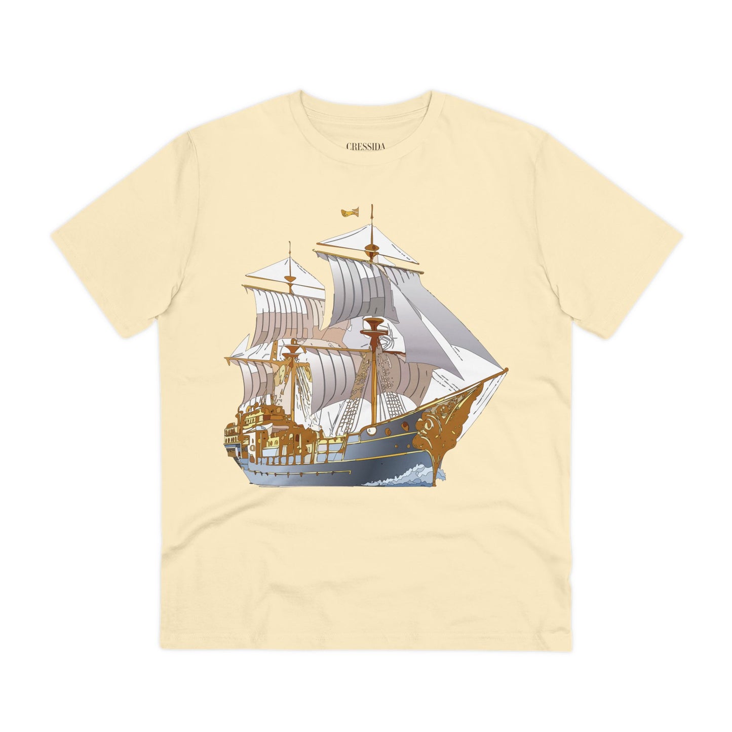 Organic T-shirt with Ship