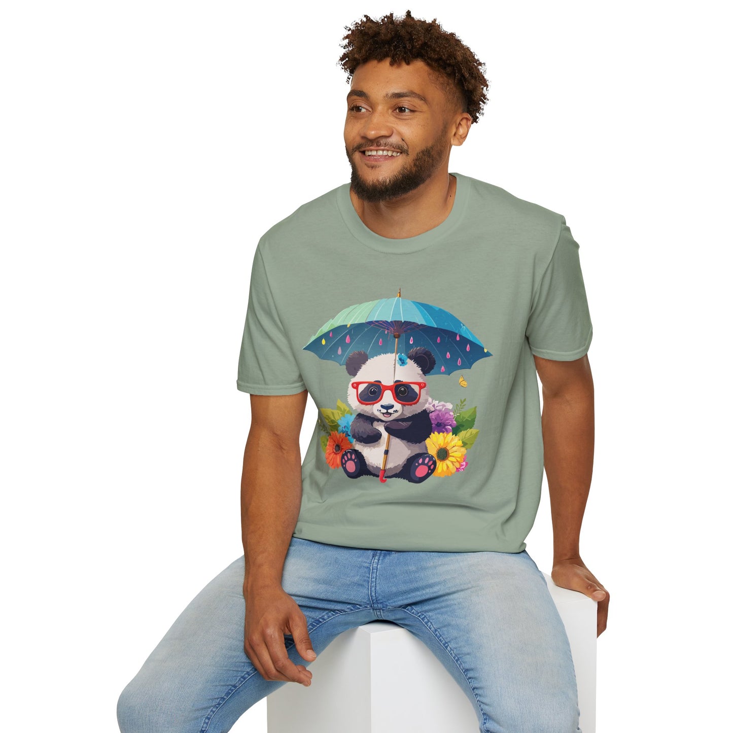 Panda Shirt, T Shirt with Panda, Animal Shirt, Tee Shirt with Animals