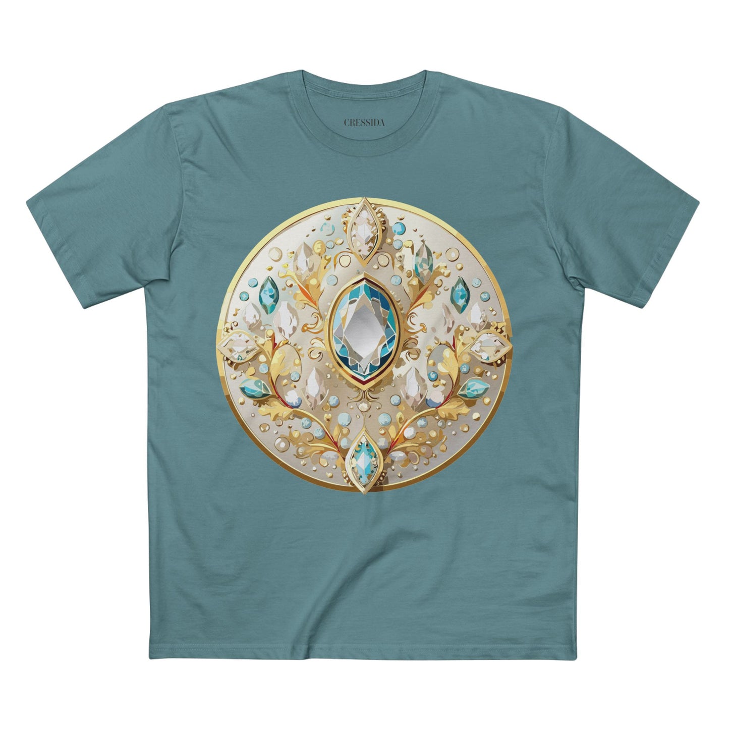 Medallion Shirt, Shirt with Medallion, Tee Shirt with Medal