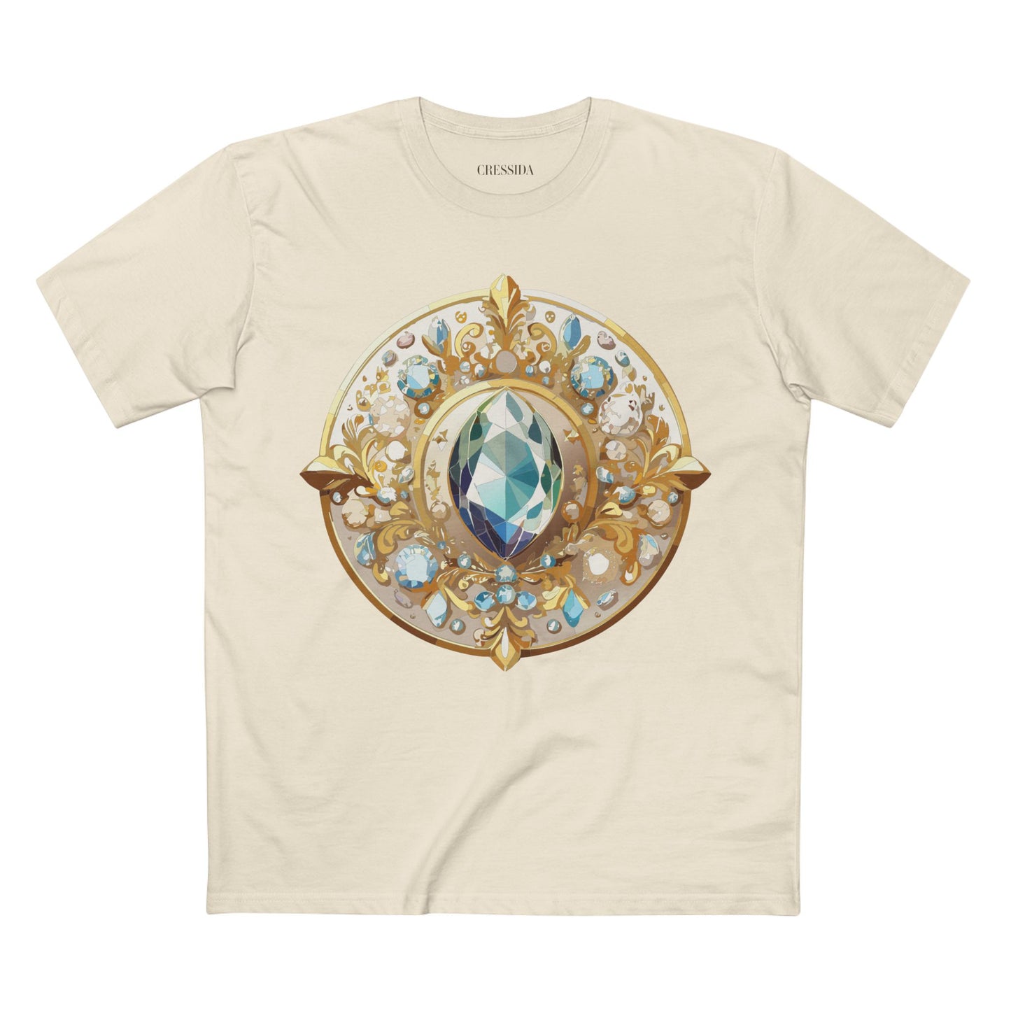 Medallion Shirt, Shirt with Medallion, Tee Shirt with Medal