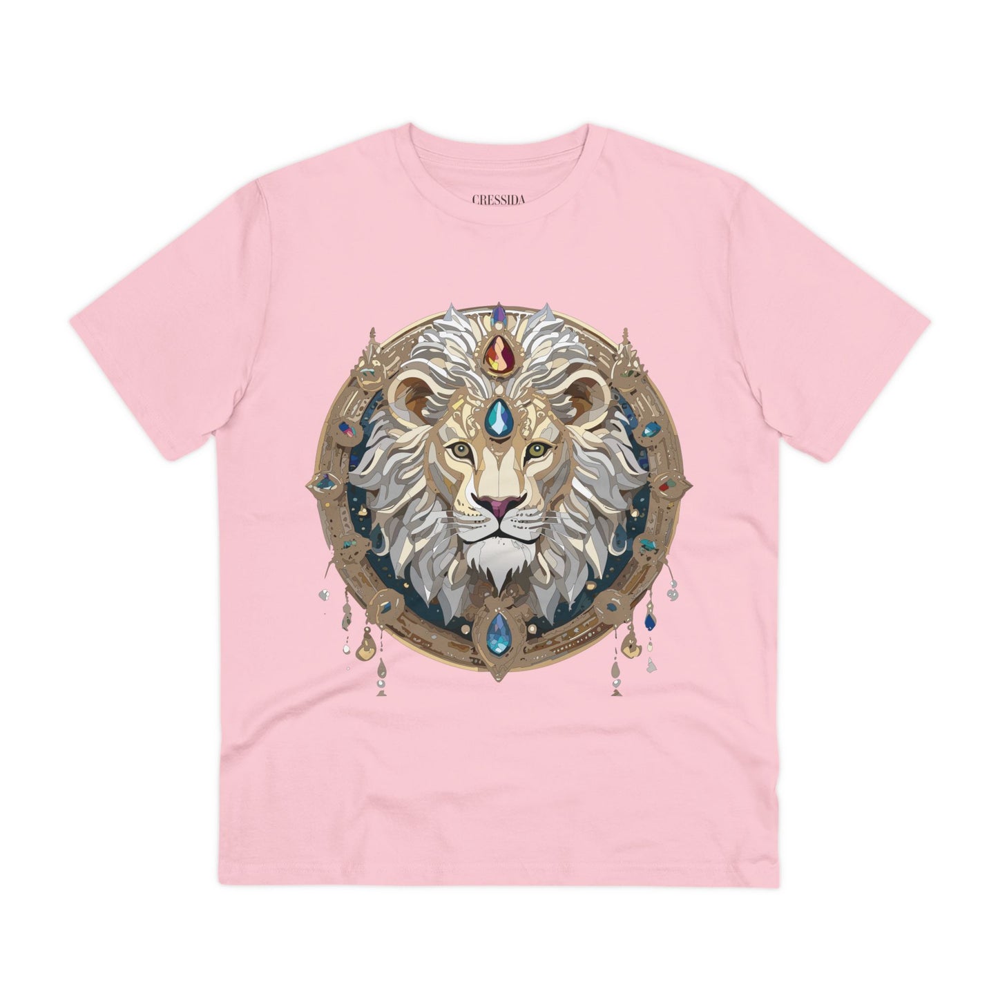 Organic T-shirt with Animals - Lion