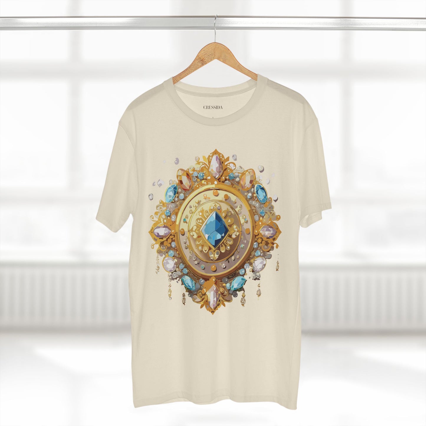 Medallion Shirt, Shirt with Medallion, Tee Shirt with Medal