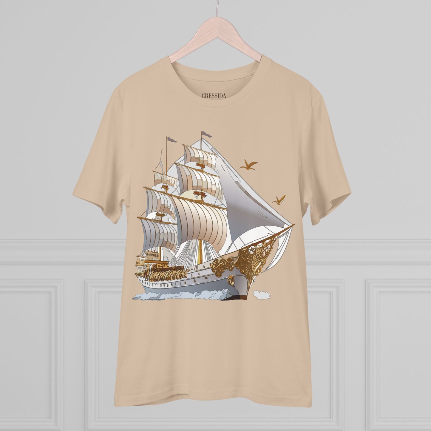 Organic T-shirt with Ship