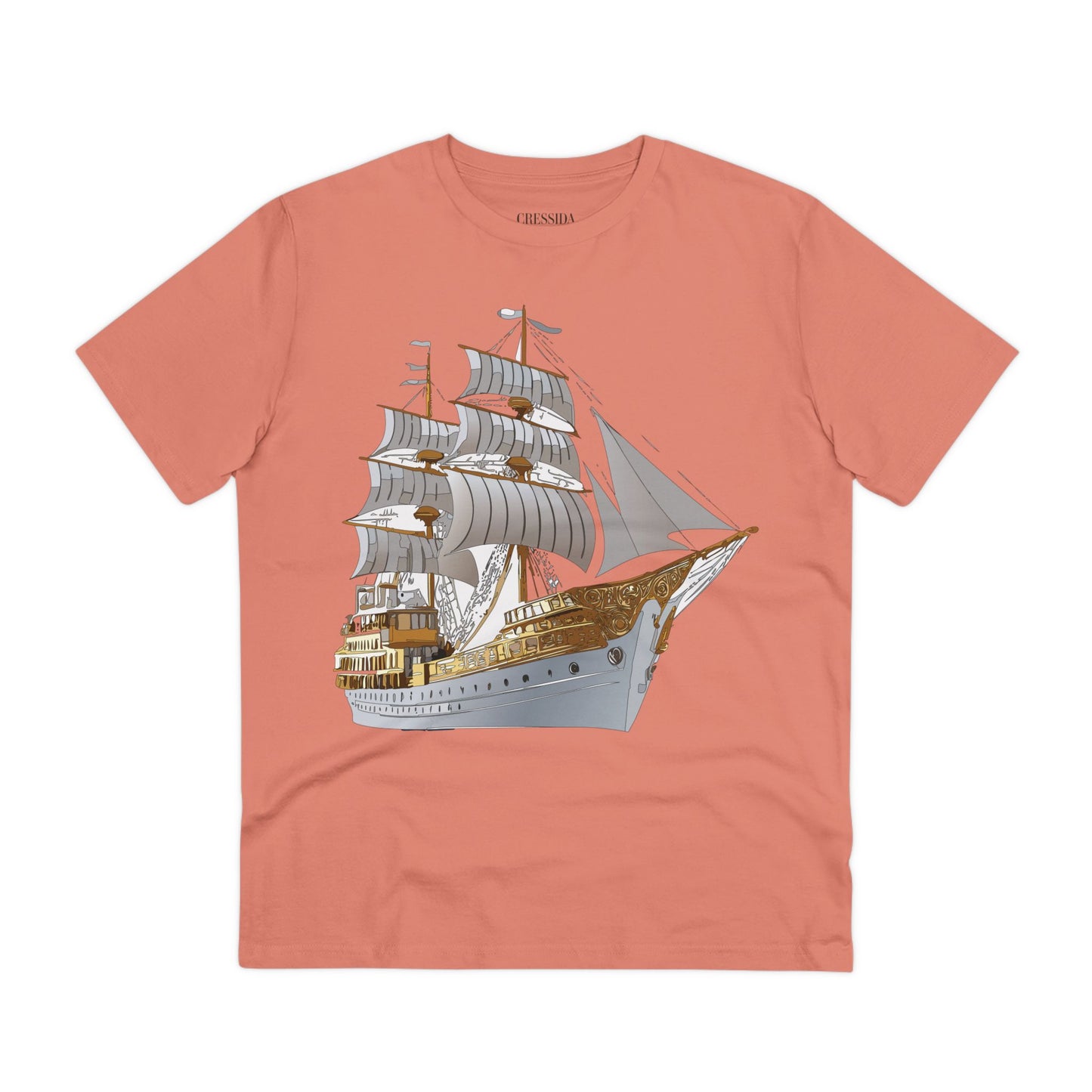 Organic T-shirt with Ship