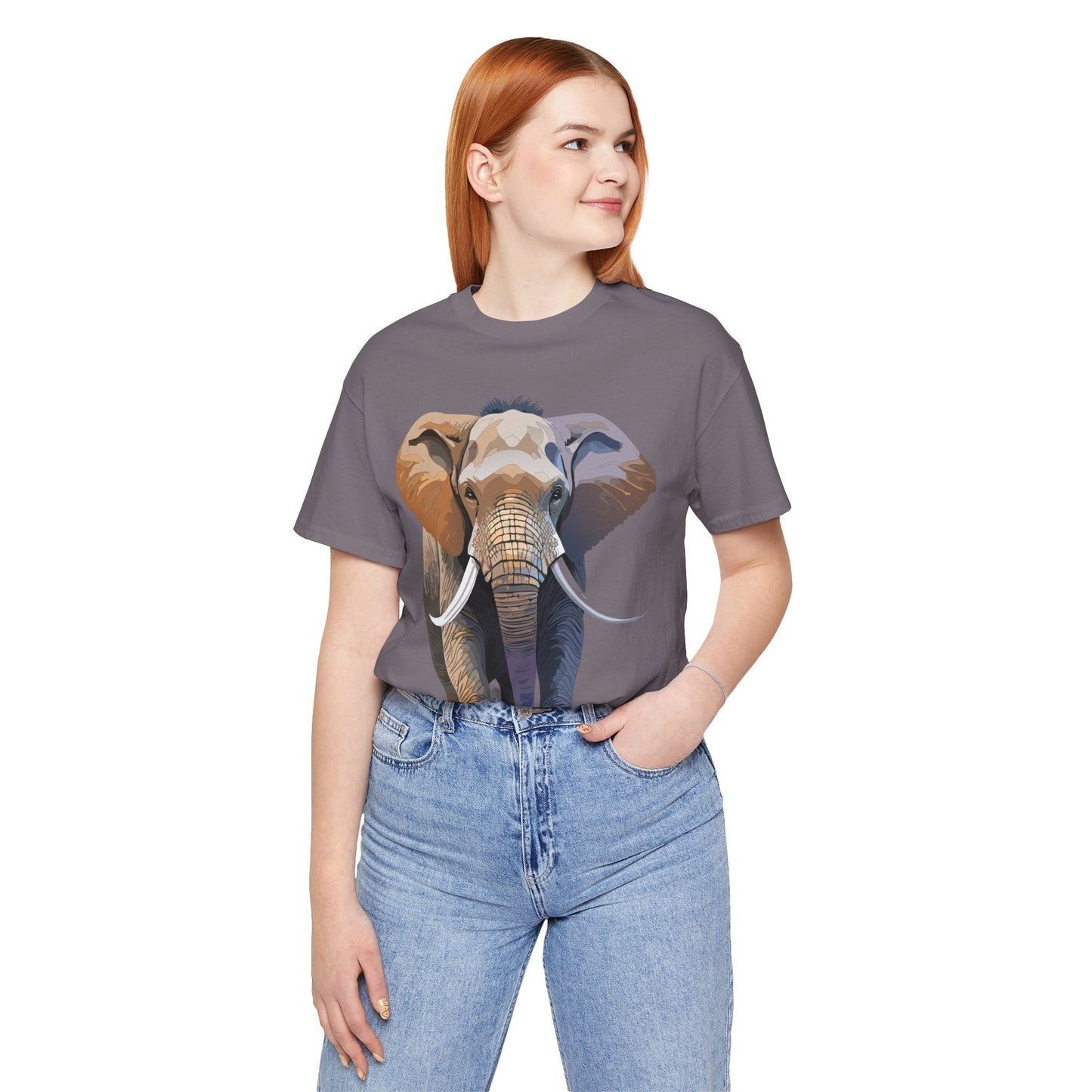 Unisex Animal Shirt, Tee Shirt with Animals, Art Design Tee Shirt, Wild Animals Shirt