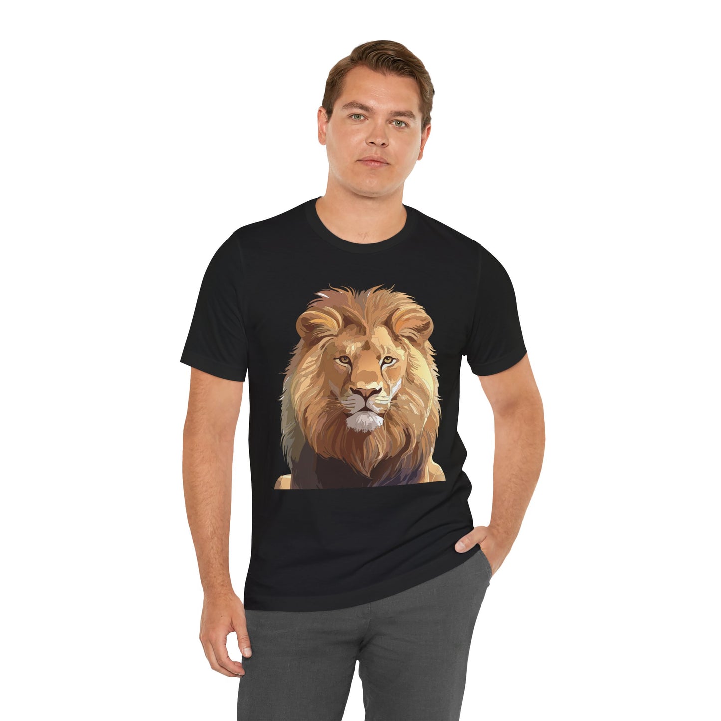 Unisex Animal Shirt, Tee Shirt with Animals, Art Design Tee Shirt, Wild Animals Shirt