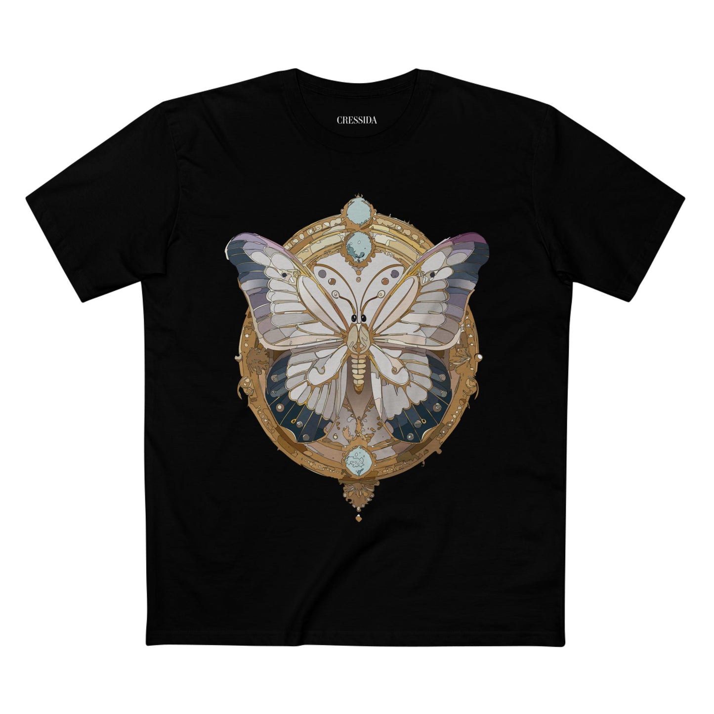 Butterfly shirt, Shirt with Butterfly, Tee Shirt with Antique Butterfly