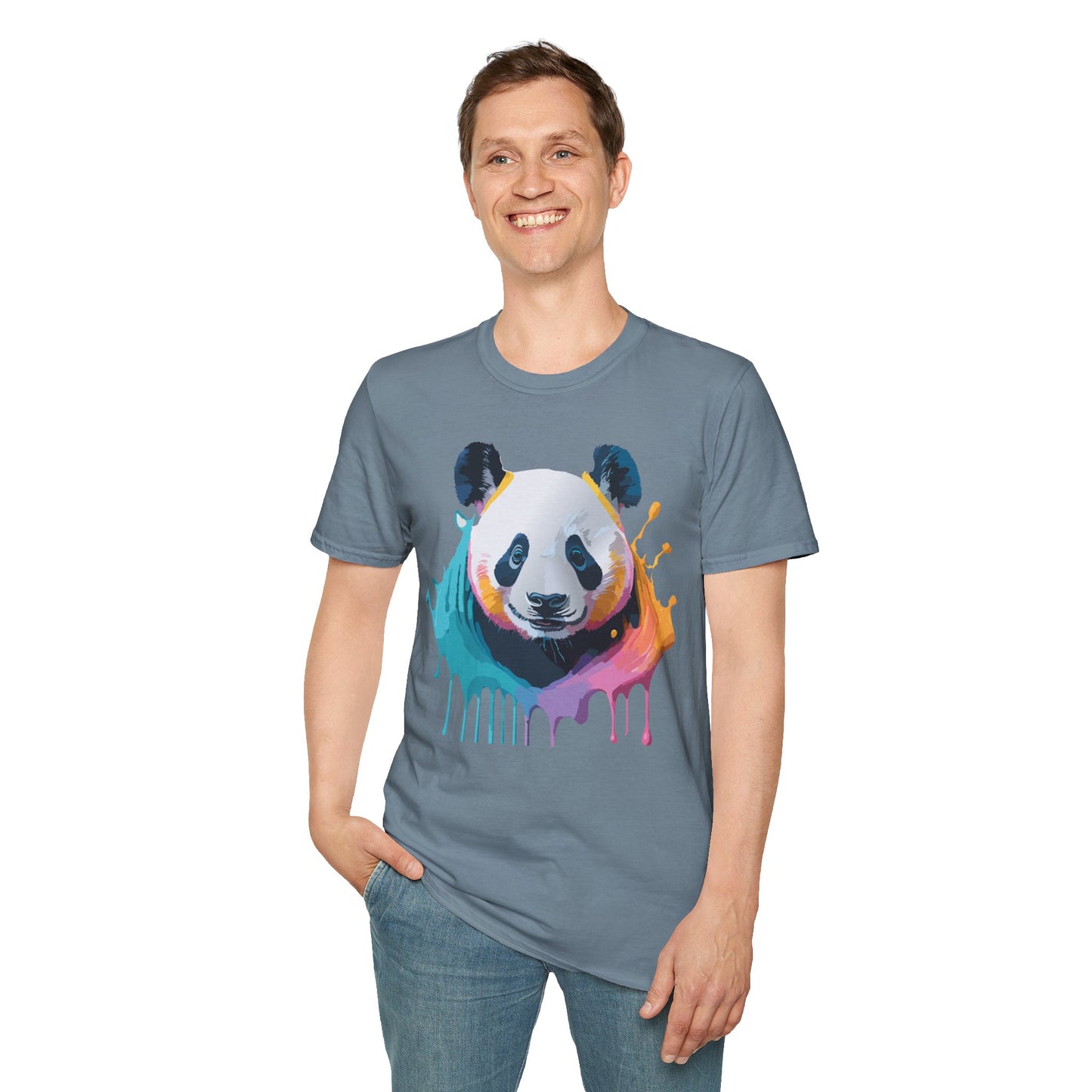 Panda Shirt, T Shirt with Panda, Animal Shirt, Tee Shirt with Animals