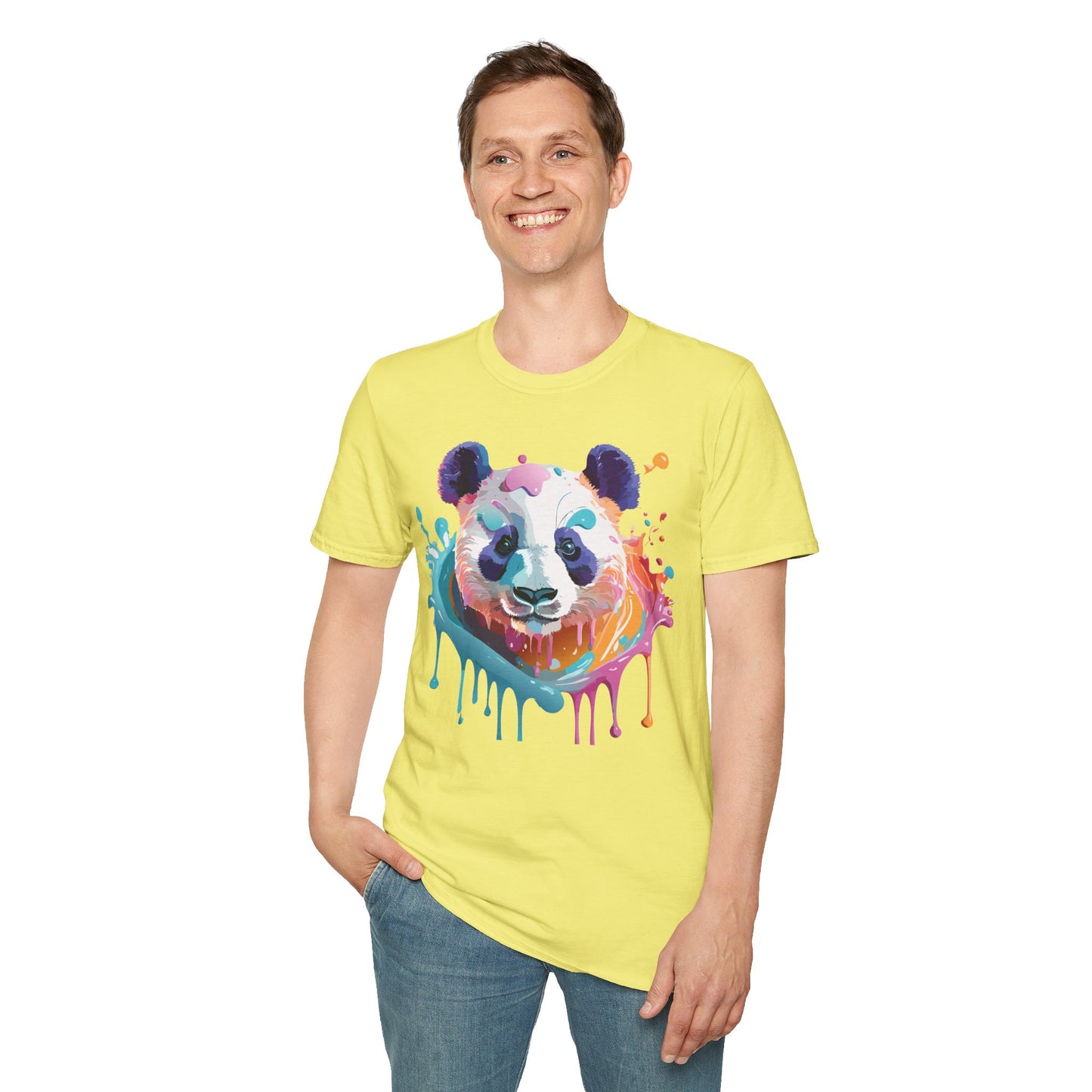 Panda Shirt, T Shirt with Panda, Animal Shirt, Tee Shirt with Animals
