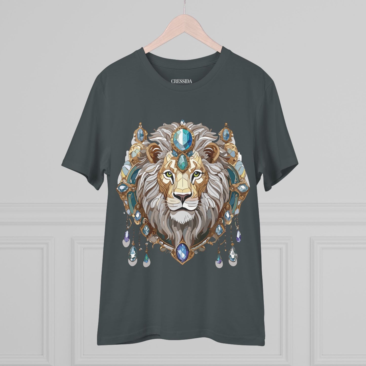 Organic T-shirt with Animals - Lion