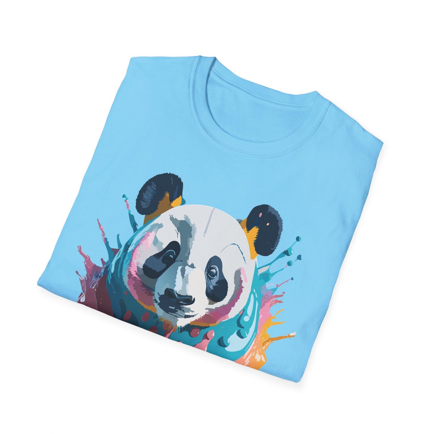 Panda Shirt, T Shirt with Panda, Animal Shirt, Tee Shirt with Animals