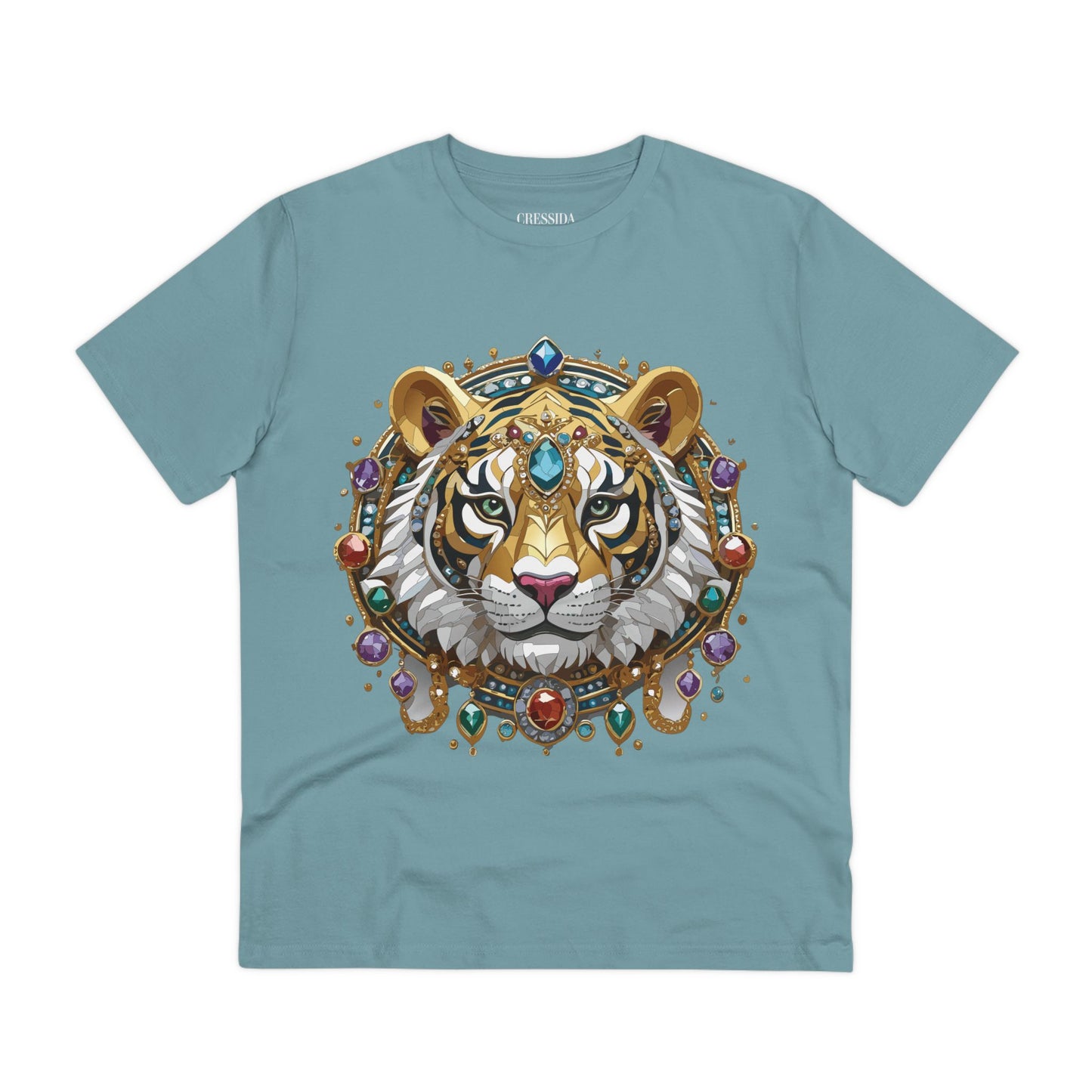 Organic T-shirt with Animals - Tiger