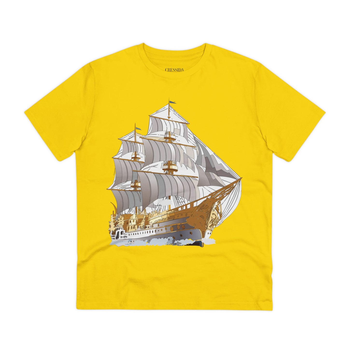 Organic T-shirt with Ship