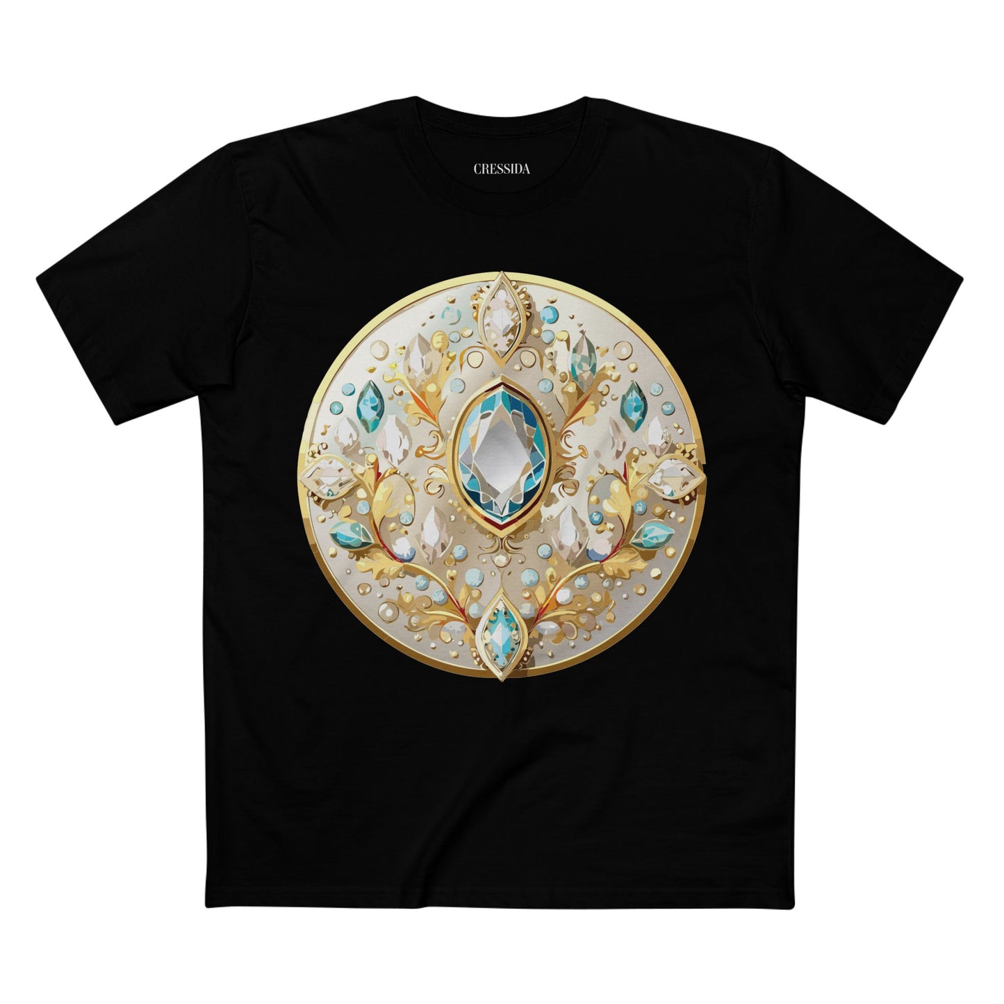 Medallion Shirt, Shirt with Medallion, Tee Shirt with Medal