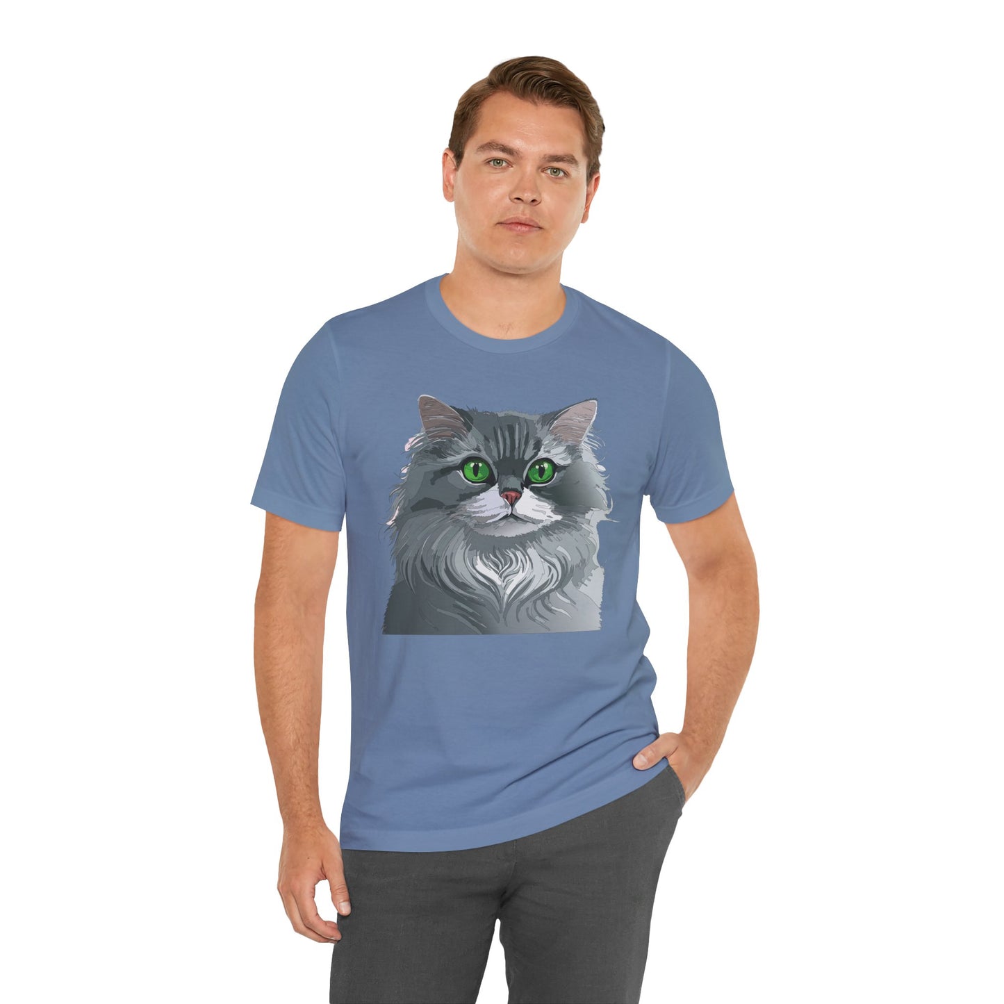 Unisex Animal Shirt, Tee Shirt with Animals, Art Design Tee Shirt, Wild Animals Shirt