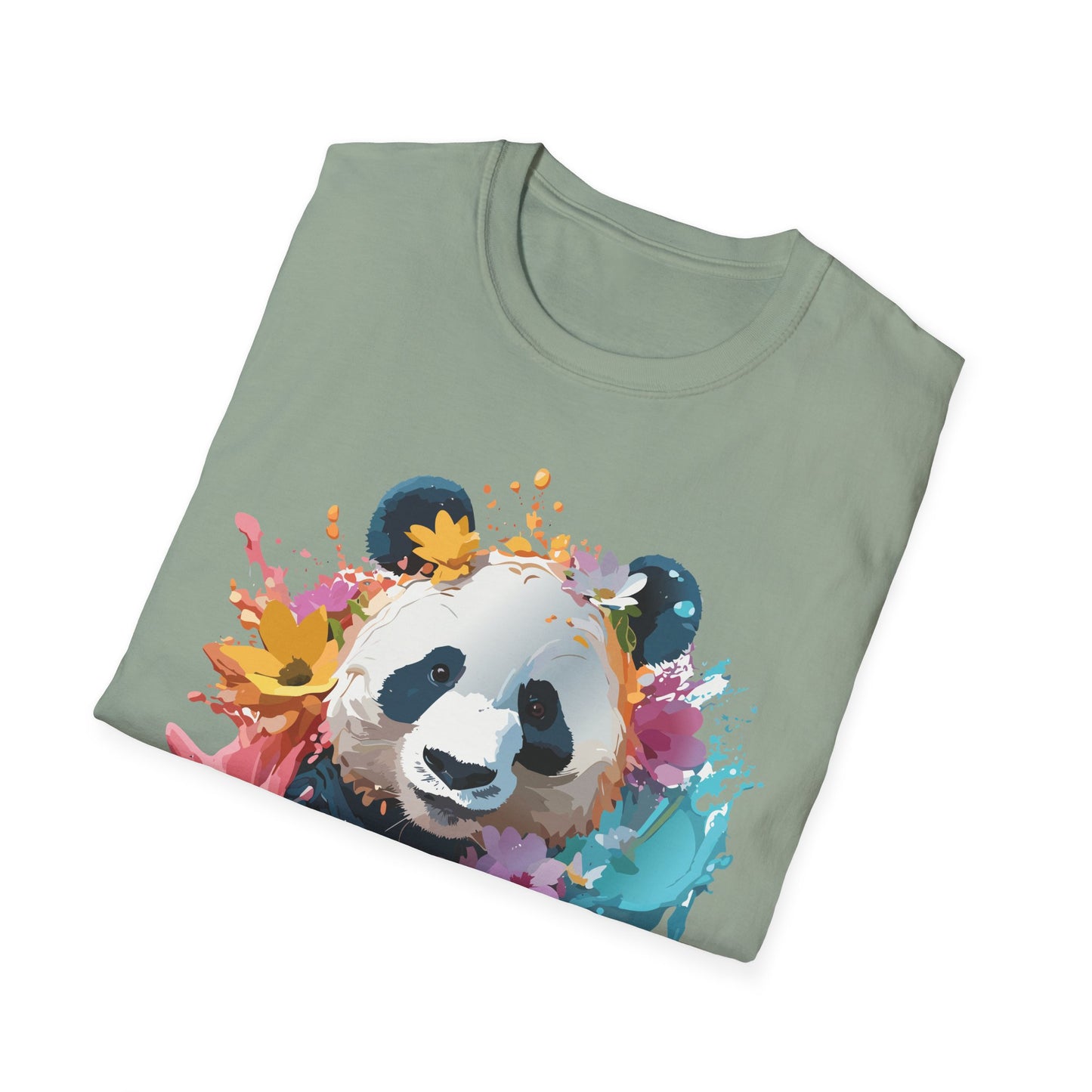 Panda Shirt, T Shirt with Panda, Animal Shirt, Tee Shirt with Animals