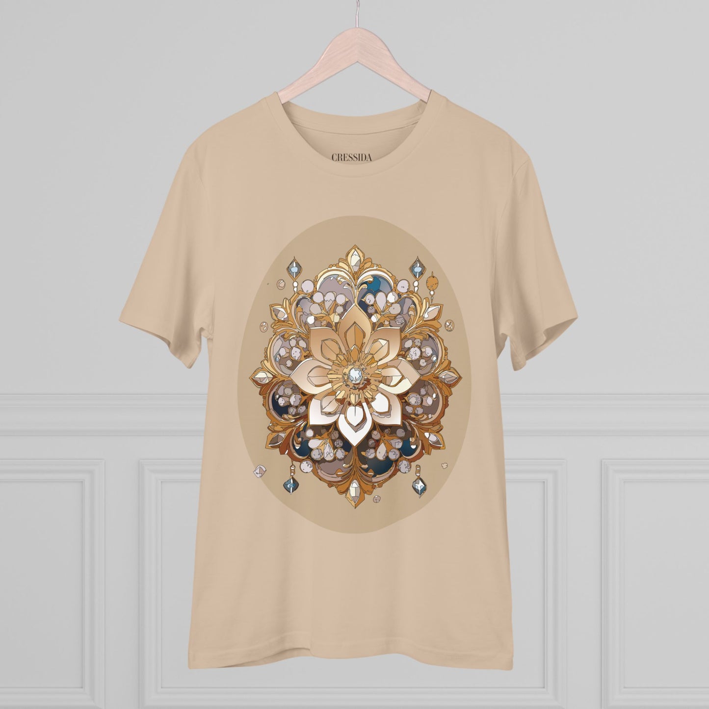 Organic T-shirt with Flower