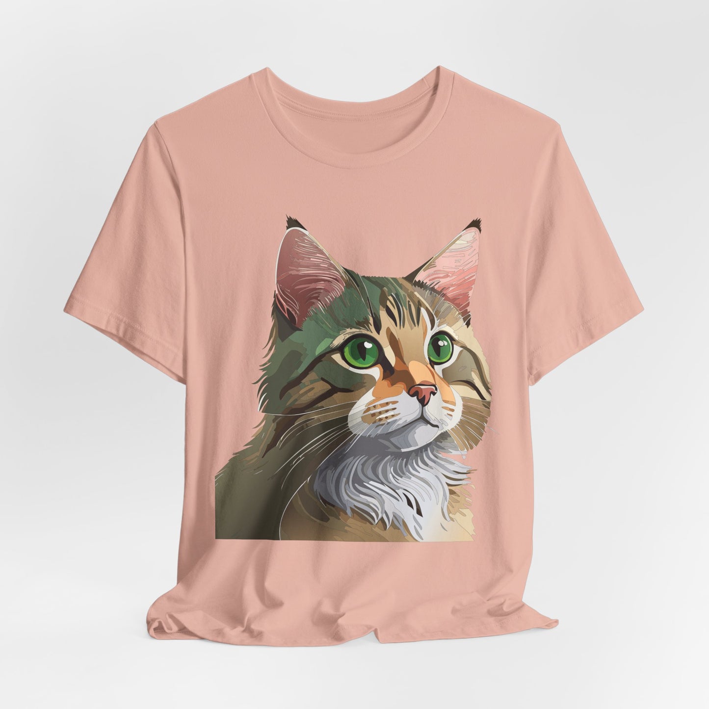 Unisex Animal Shirt, Tee Shirt with Animals, Art Design Tee Shirt, Wild Animals Shirt