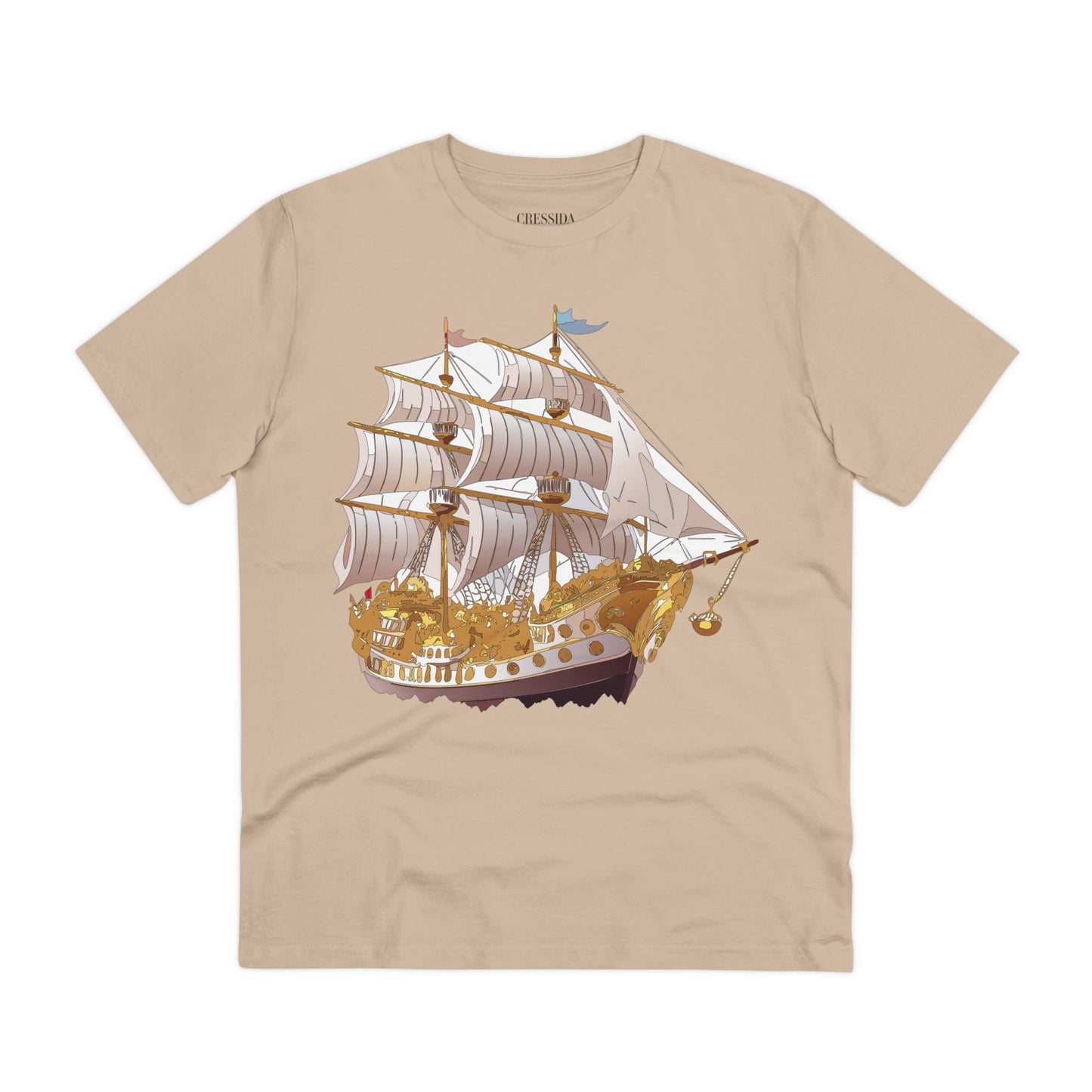 Organic T-shirt with Ship