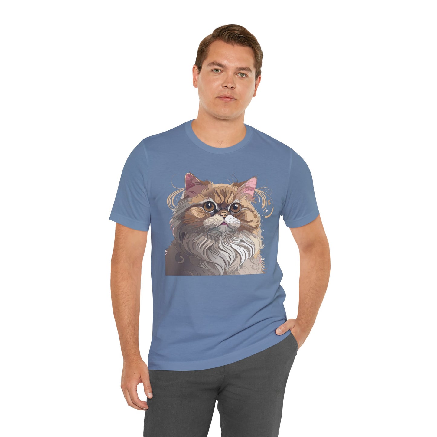Unisex Animal Shirt, Tee Shirt with Animals, Art Design Tee Shirt, Wild Animals Shirt