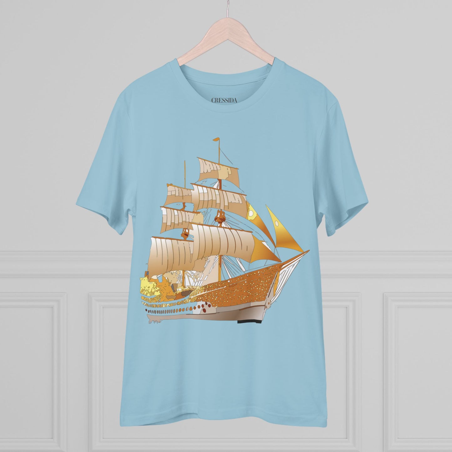 Organic T-shirt with Ship