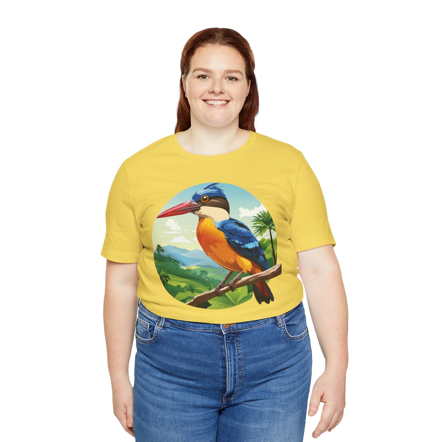 Unisex Animal Shirt, Tee Shirt with Animals, Art Design Tee Shirt, Wild Animals Shirt