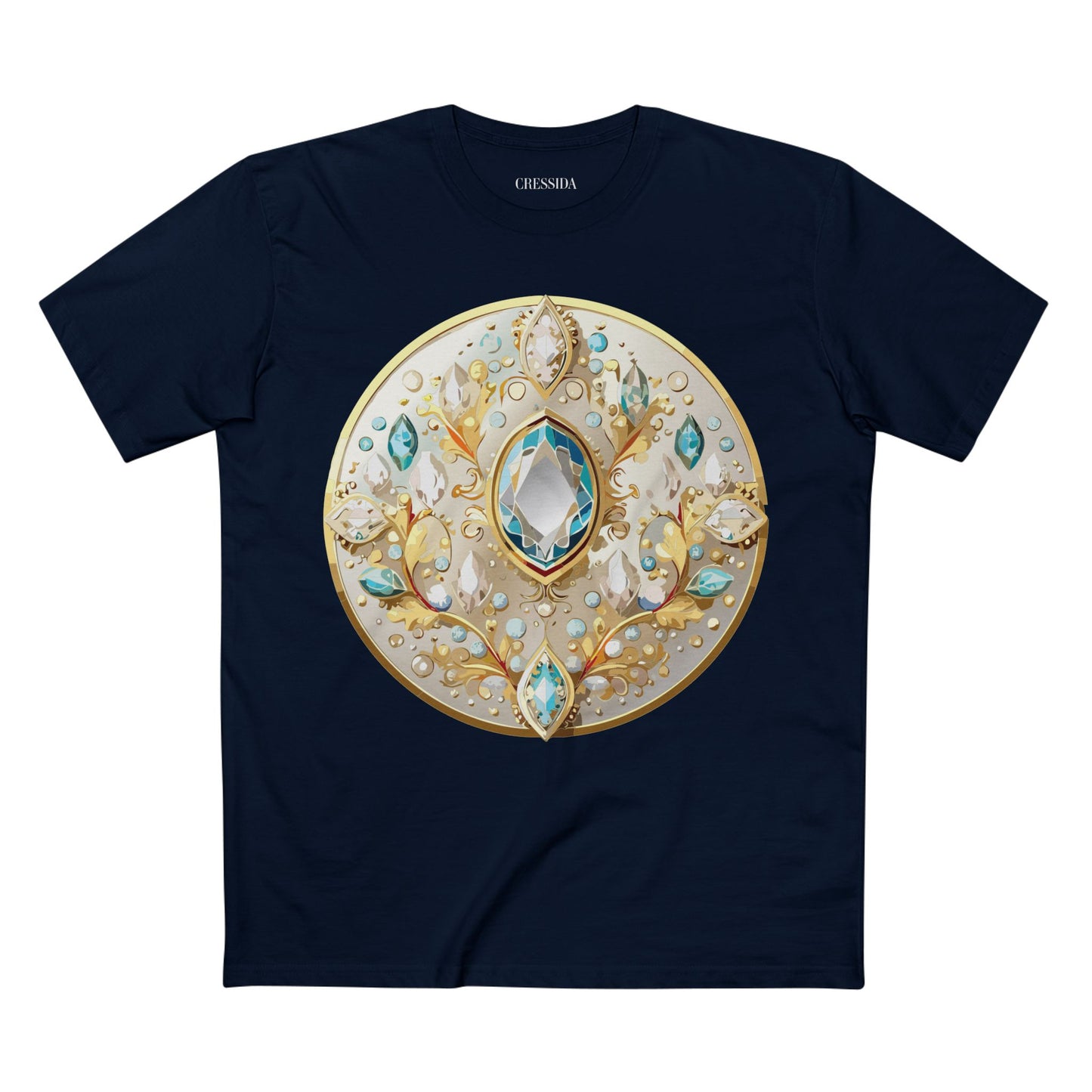 Medallion Shirt, Shirt with Medallion, Tee Shirt with Medal