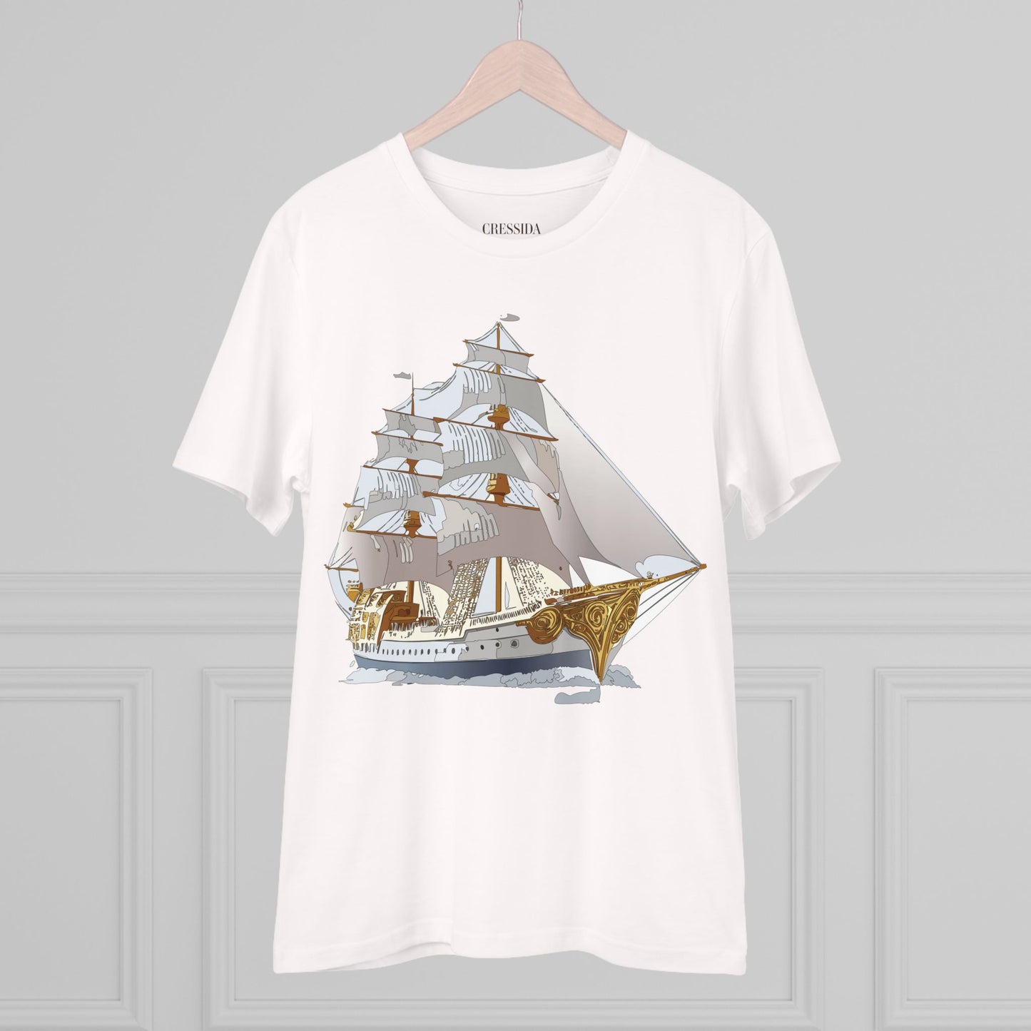 Organic T-shirt with Ship