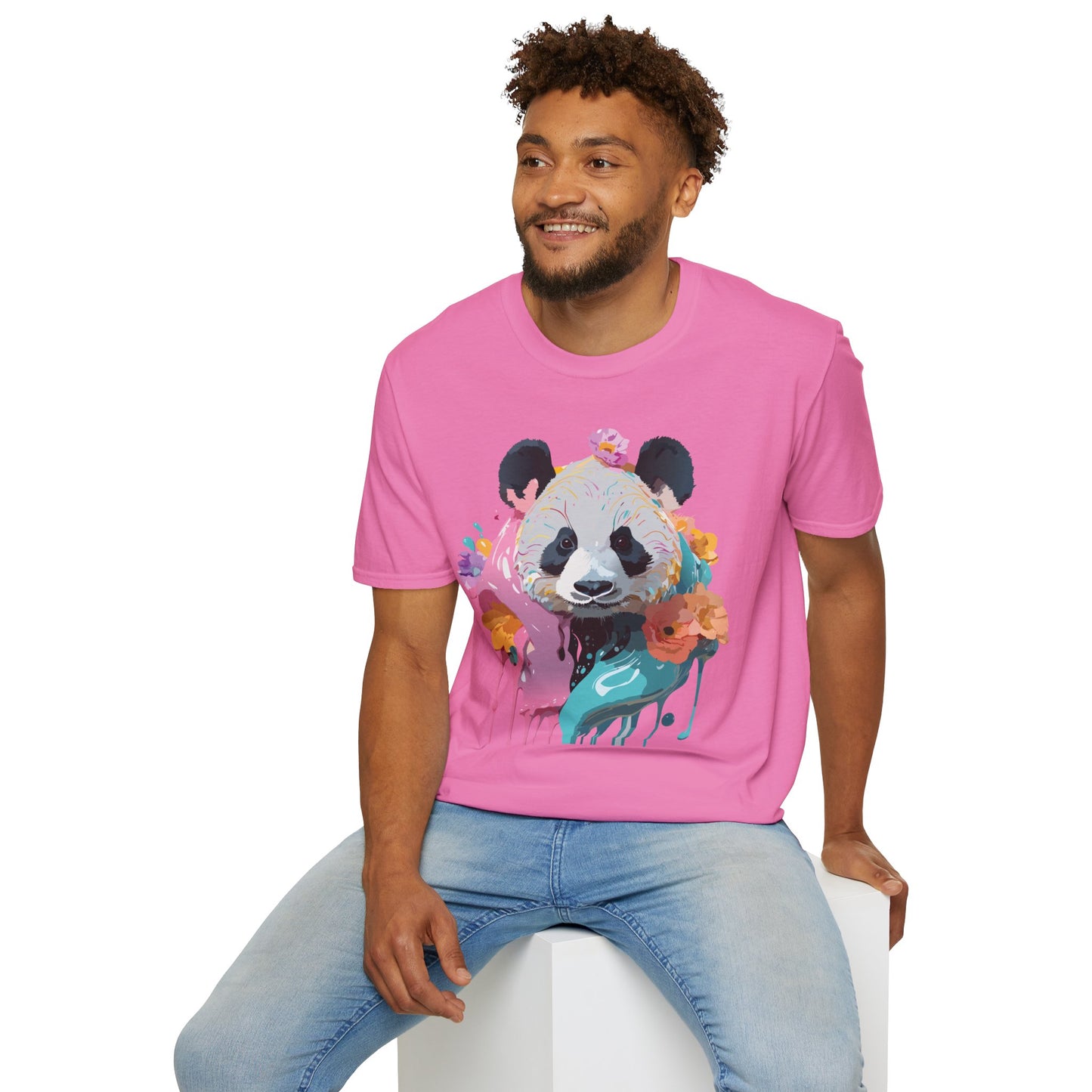 Panda Shirt, T Shirt with Panda, Animal Shirt, Tee Shirt with Animals
