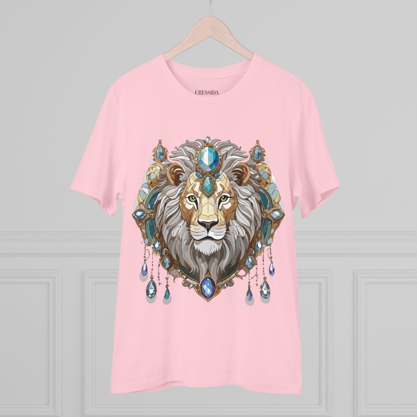 Organic T-shirt with Animals - Lion