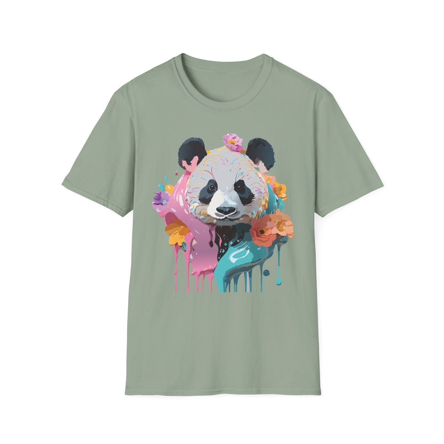 Panda Shirt, T Shirt with Panda, Animal Shirt, Tee Shirt with Animals