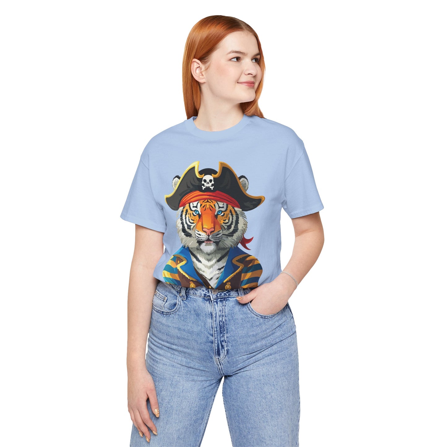 Unisex Animal Shirt, Tee Shirt with Animals, Art Design Tee Shirt, Wild Animals Shirt