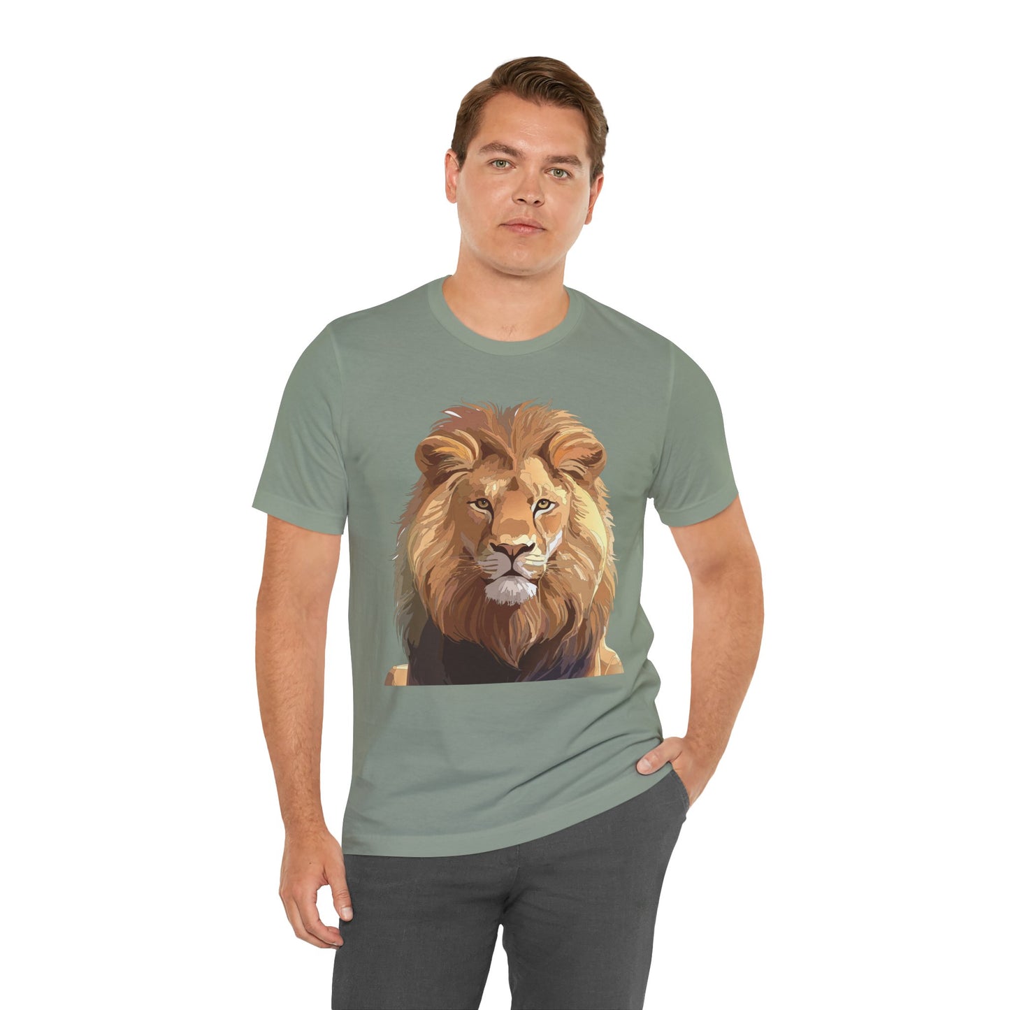 Unisex Animal Shirt, Tee Shirt with Animals, Art Design Tee Shirt, Wild Animals Shirt