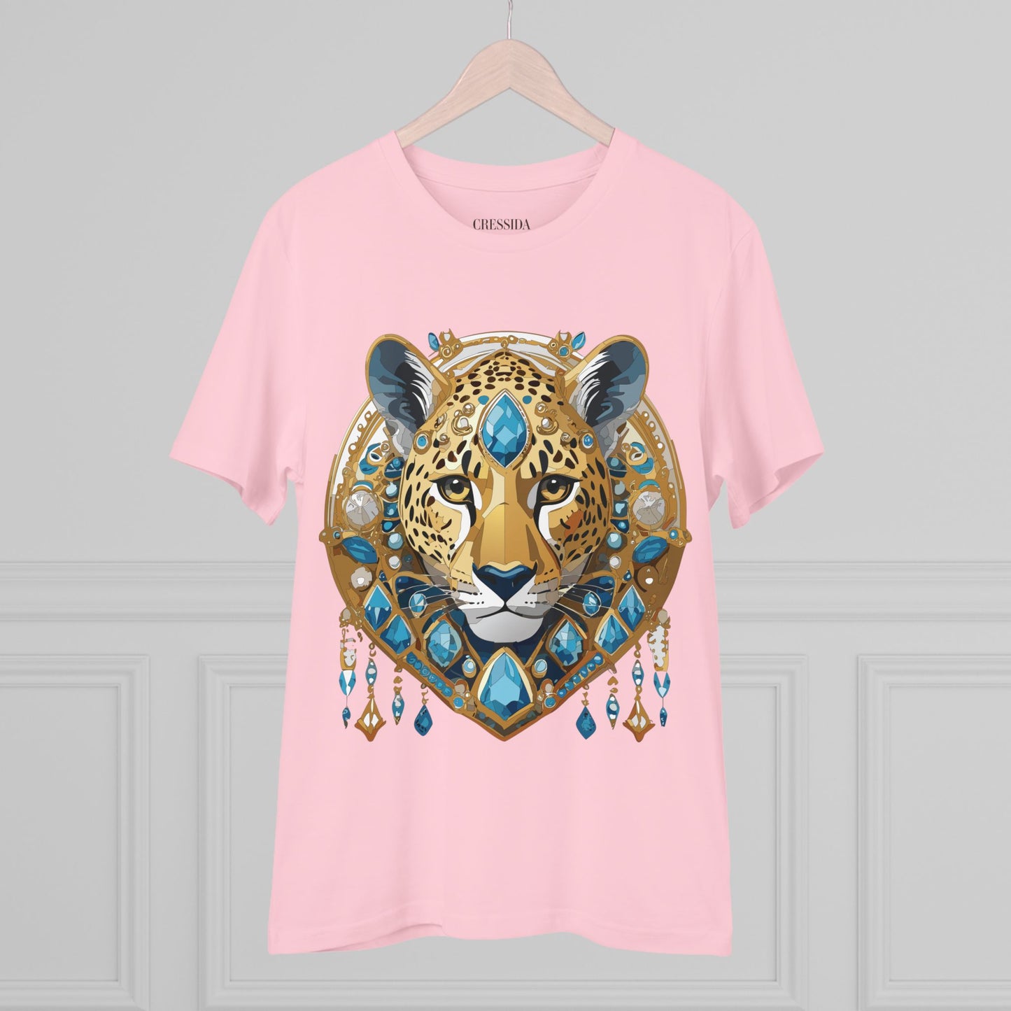 Organic T-shirt with Animals - Cheetah