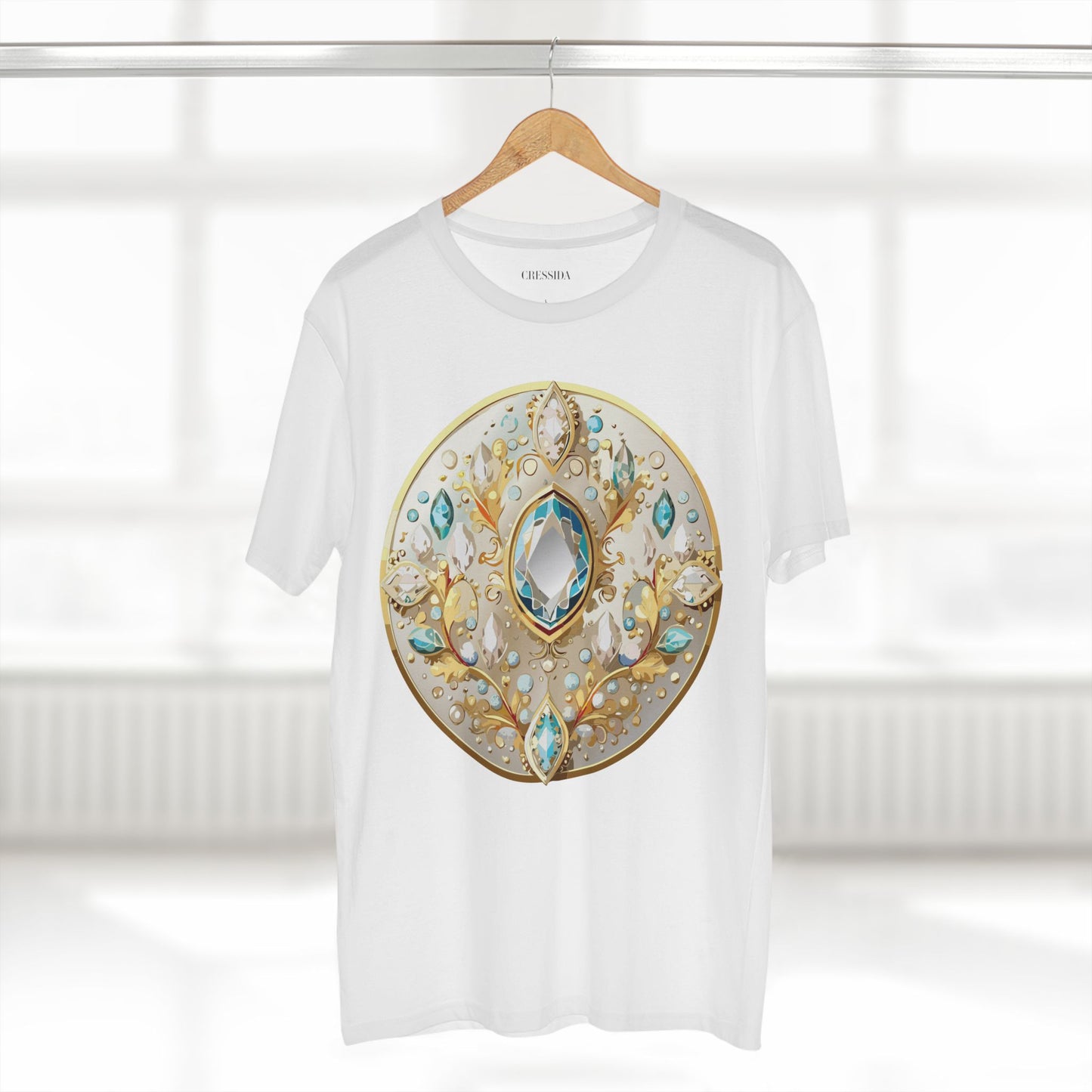 Medallion Shirt, Shirt with Medallion, Tee Shirt with Medal