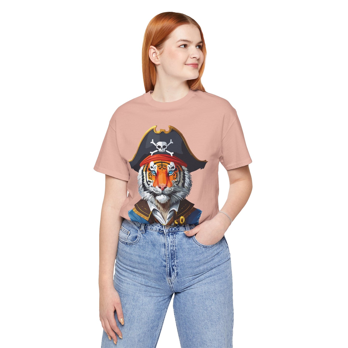 Unisex Animal Shirt, Tee Shirt with Animals, Art Design Tee Shirt, Wild Animals Shirt