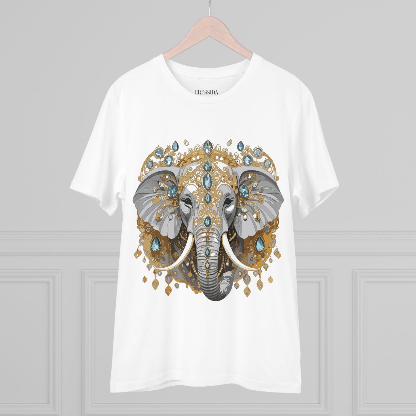 Organic T-shirt with Animals - Elephant