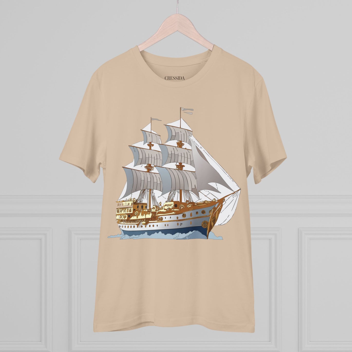 Organic T-shirt with Ship