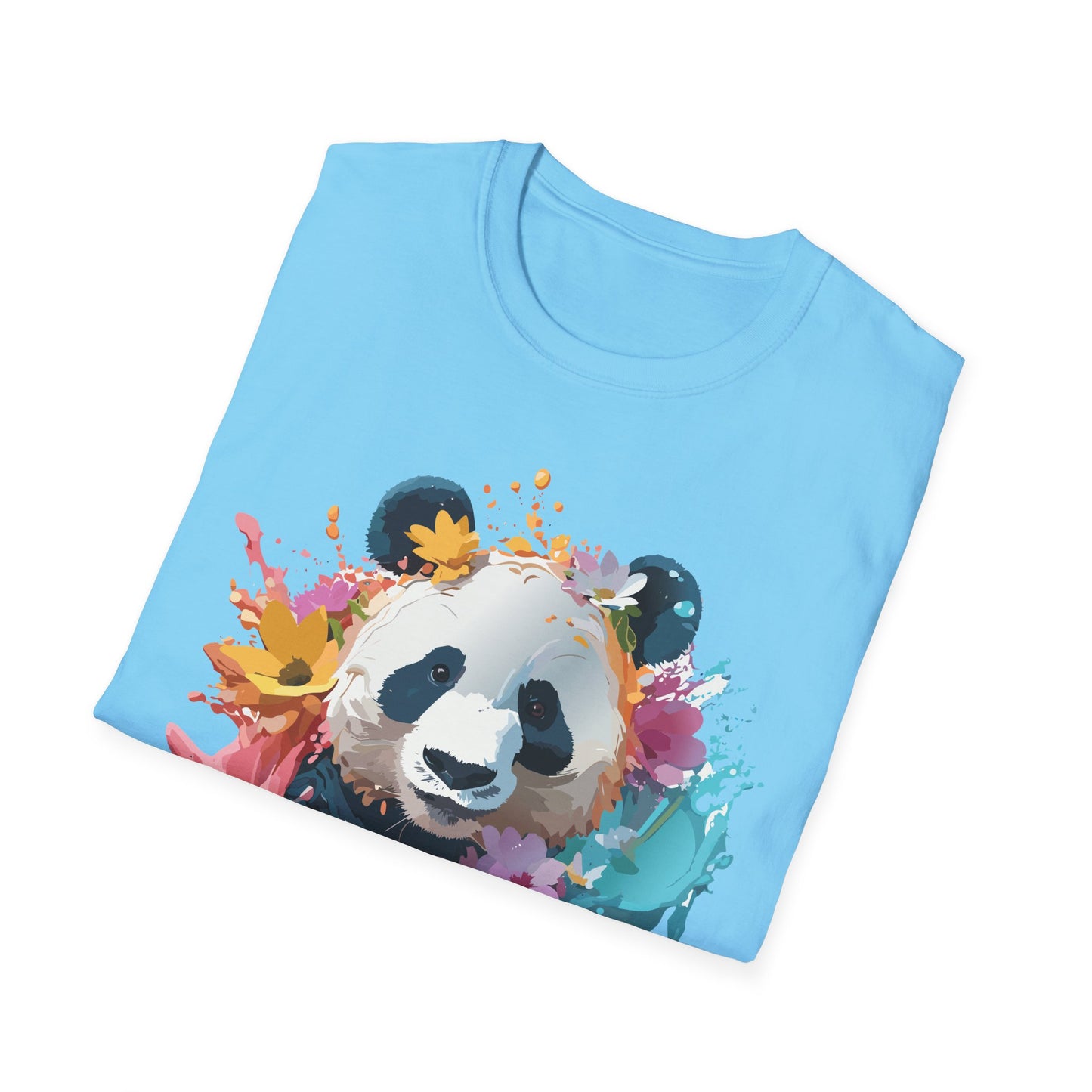Panda Shirt, T Shirt with Panda, Animal Shirt, Tee Shirt with Animals
