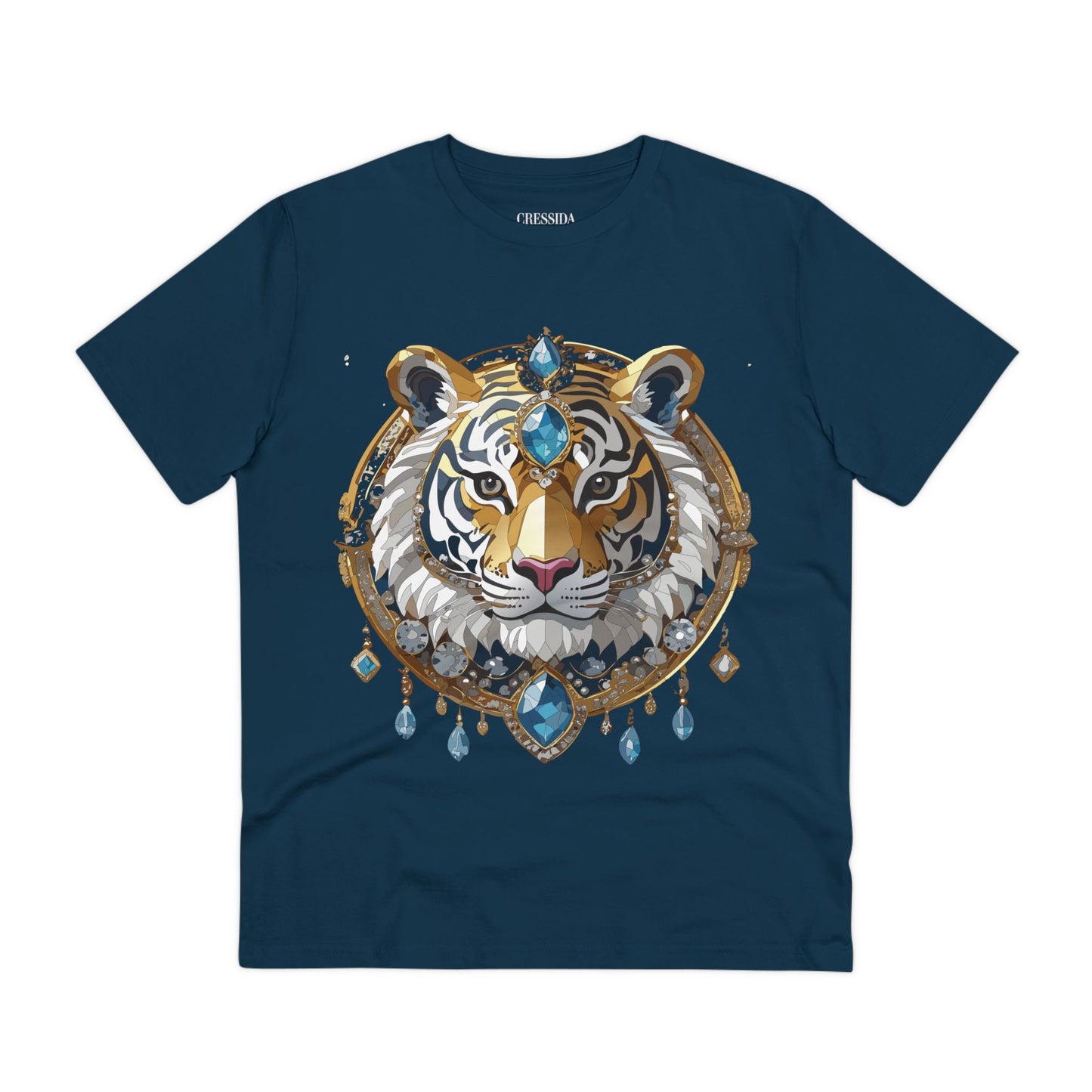 Organic T-shirt with Animals - Tiger