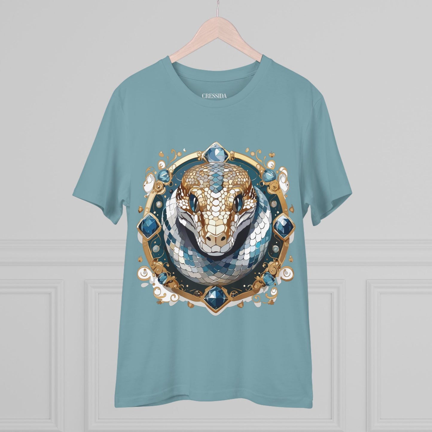 Organic T-shirt with Animals - Python